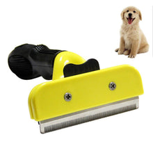 Load image into Gallery viewer, Pet Dog Comb Stainless Steel For Fur Cleaning Hair Removal Brush Cats Grooming Combs Tool Soft Handle Pet Product Accessories
