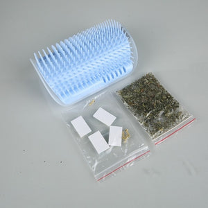 Cat Self Grooming Hair Accessorie With Catnip Angle Face Tickling Hair Removal Massage Brush Comb And Pet Dog Cat Grooming Pro