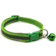 Load image into Gallery viewer, Pet collar reflective pet bell collar adjustable size suitable for cats and small dogs pet supplies
