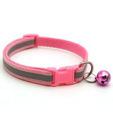 Load image into Gallery viewer, Pet collar reflective pet bell collar adjustable size suitable for cats and small dogs pet supplies
