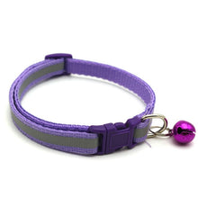 Load image into Gallery viewer, Pet collar reflective pet bell collar adjustable size suitable for cats and small dogs pet supplies
