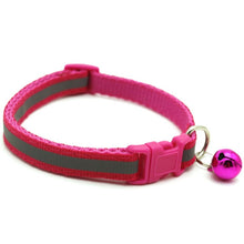 Load image into Gallery viewer, Pet collar reflective pet bell collar adjustable size suitable for cats and small dogs pet supplies

