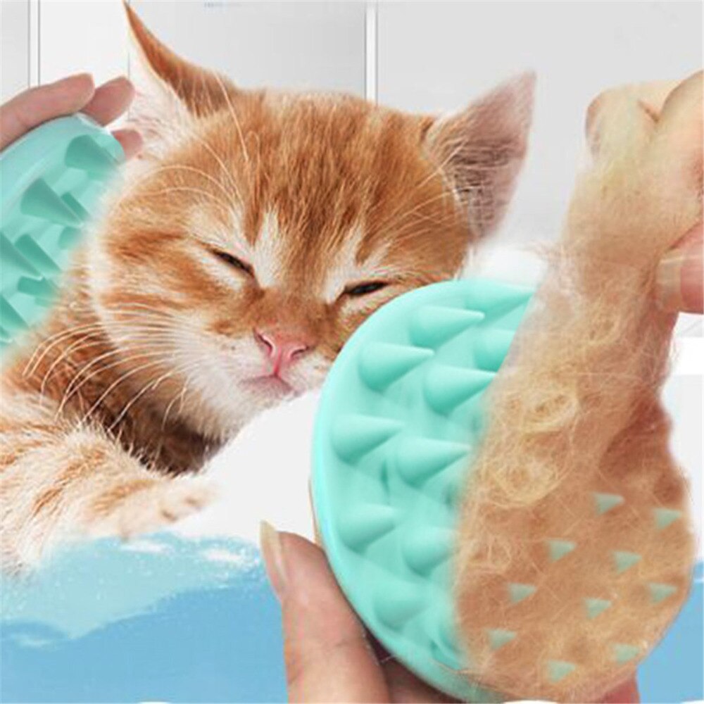 Dog Cat Pet Brush Dogs Hair Comb For Cats Accessories Pets Brushes Supplies Products Washing Cheaning Bath Wash Shower Product