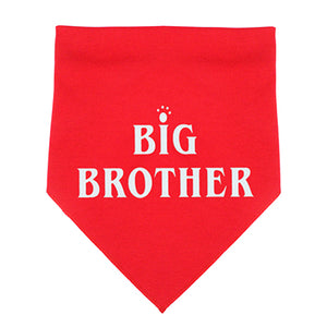 BIG BROTHER Adjustable Dog Bandana Pet Scarf Cute Neckerchief For Puppy Dog Cat Pet Bibs