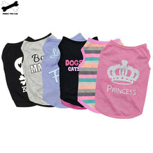 Load image into Gallery viewer, Pet Cat Costume Small Dog Cat Clothes Cute Puppy Cat Kitten T-shirt Summer Vest Shirt Apparel for Spring and Summer 23
