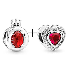 Load image into Gallery viewer, 2Pcs/lot Special Offer Red Lucky Cat &amp; Mickey Beads Charms Fit Pandora Bracelet &amp; Necklaces For Women Jewelry Making Accessories
