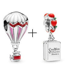 Load image into Gallery viewer, 2Pcs/lot Special Offer Red Lucky Cat &amp; Mickey Beads Charms Fit Pandora Bracelet &amp; Necklaces For Women Jewelry Making Accessories
