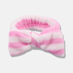 Bow Headwear Fleece Coral Wash Face Bath Mask Makeup Turban Women Girls Letter Dot Striped Cat Shape Hairband Hair Accessories