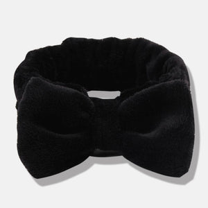 Bow Headwear Fleece Coral Wash Face Bath Mask Makeup Turban Women Girls Letter Dot Striped Cat Shape Hairband Hair Accessories