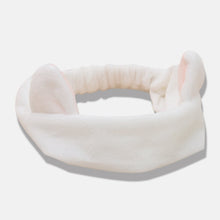 Load image into Gallery viewer, Bow Headwear Fleece Coral Wash Face Bath Mask Makeup Turban Women Girls Letter Dot Striped Cat Shape Hairband Hair Accessories
