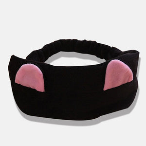 Bow Headwear Fleece Coral Wash Face Bath Mask Makeup Turban Women Girls Letter Dot Striped Cat Shape Hairband Hair Accessories