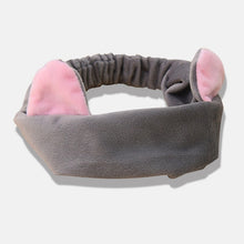 Load image into Gallery viewer, Bow Headwear Fleece Coral Wash Face Bath Mask Makeup Turban Women Girls Letter Dot Striped Cat Shape Hairband Hair Accessories
