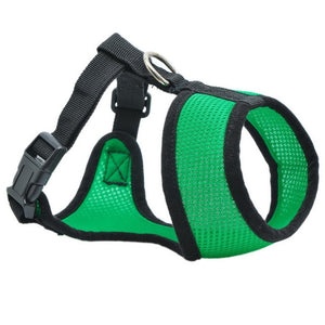 Reflective Pet Chest Strap Cat Dog Harness Leash Breathable Vest Traction Rope Puppy Collar