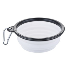 Load image into Gallery viewer, Dog Water Food Container Collapsible Silicone Folding Dog Cat Bowl Outfit Portable Travel Bowl Dog Feeder Cup Pet Accessories

