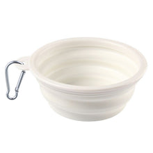 Load image into Gallery viewer, Dog Water Food Container Collapsible Silicone Folding Dog Cat Bowl Outfit Portable Travel Bowl Dog Feeder Cup Pet Accessories
