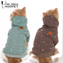 Load image into Gallery viewer, Hoopet Clothes for Cats Mascots Jacket for Dogs Costume French Bulldog Pug Sweater Suit for Cat Clothes Hoodie Coat
