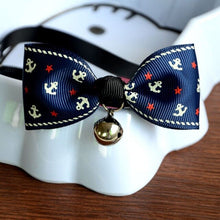 Load image into Gallery viewer, 1Pc New Fashion Adjustable Puppy Kitten Dog Cat Pet Bow Tie With Bell Necktie Collar Lovely Pets Grooming Accessories
