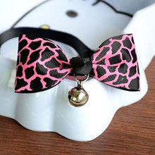 Load image into Gallery viewer, 1Pc New Fashion Adjustable Puppy Kitten Dog Cat Pet Bow Tie With Bell Necktie Collar Lovely Pets Grooming Accessories
