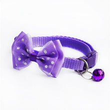 Load image into Gallery viewer, 1Pc New Fashion Adjustable Puppy Kitten Dog Cat Pet Bow Tie With Bell Necktie Collar Lovely Pets Grooming Accessories
