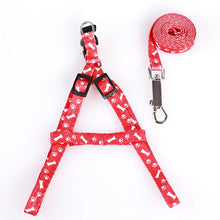 Load image into Gallery viewer, Pet Dog Harness Adjustable Pet Leashes Puppy Collar for Small Dogs Cat Harness Medium Dog Accessories Outdoor Walk Arnes Perro
