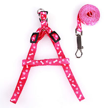Load image into Gallery viewer, Pet Dog Harness Adjustable Pet Leashes Puppy Collar for Small Dogs Cat Harness Medium Dog Accessories Outdoor Walk Arnes Perro
