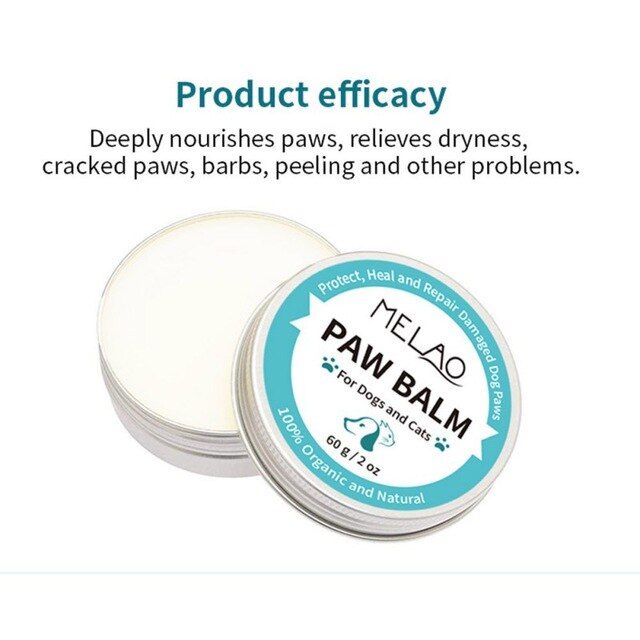 Dog Paw Cream Ointment For Dry And Cracked Noses And Paws Pet Paw Protection Wax Pet Paw Care Pet Dog Cleaning Accessories *