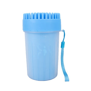 PAPASGIX 1pc Cat Dog Cleaning Tool Soft Plastic Washing Brush Paw Washer Accessories Pet Dogs Foot Clean Cup Paws Plunger
