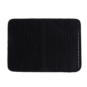 Waterproof Cat Litter Mat EVA Double Layer Cat Litter Trapping Pet Litter Cat Mat Clean Pad Products For Cats Accessories