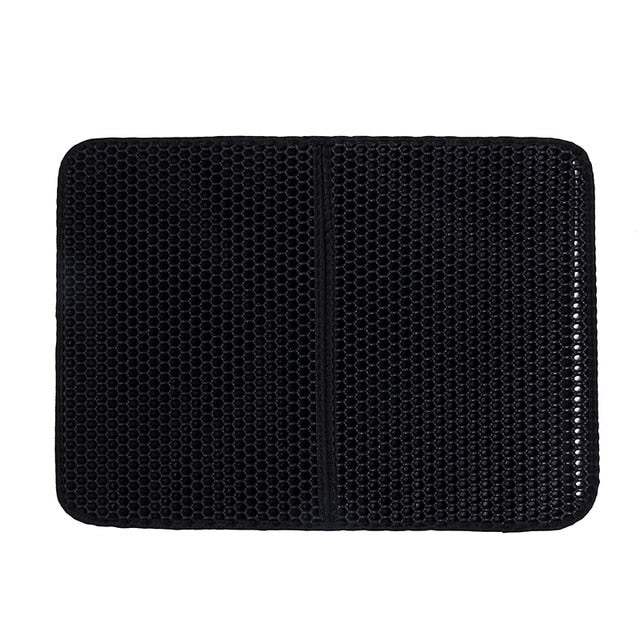 Waterproof Cat Litter Mat EVA Double Layer Cat Litter Trapping Pet Litter Cat Mat Clean Pad Products For Cats Accessories