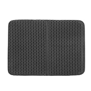 Waterproof Cat Litter Mat EVA Double Layer Cat Litter Trapping Pet Litter Cat Mat Clean Pad Products For Cats Accessories