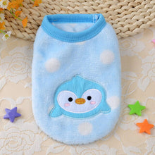 Load image into Gallery viewer, Cute Small Puppy Dog Clothes Bowknot Autumn Winter Leopard Fleece Pet Dog Coat Kitten Doggie Teacup Dog Clothes XXXS XXS Red Pin
