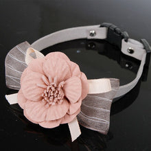 Load image into Gallery viewer, 3D Necklace Small Medium Gift Pet Collar Soft With Flowers Lovely Durable Puppy Safe Elegant Adjustable Decoration Dog Cat
