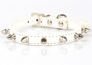 Small Dogs Collars Spiked Rivet Puppy Necklace For Pets Cats Collar Accessories Supplies collar perro collier chien