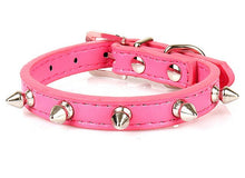 Load image into Gallery viewer, Small Dogs Collars Spiked Rivet Puppy Necklace For Pets Cats Collar Accessories Supplies collar perro collier chien
