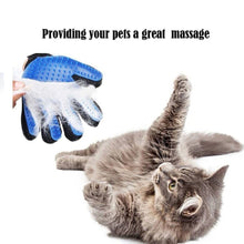 Load image into Gallery viewer, Deshedding Brush Cat Grooming Glove Touch Pet Dog Back Massage Gentle Efficient Fur Washing Bathing  Comb Pet Cleaning Brush
