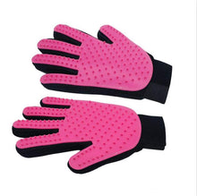 Load image into Gallery viewer, Deshedding Brush Cat Grooming Glove Touch Pet Dog Back Massage Gentle Efficient Fur Washing Bathing  Comb Pet Cleaning Brush

