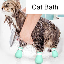 Load image into Gallery viewer, Cat Bathing Anti-Scratch Bite Shoes Boots Adjustable Cat Paw Protector For Bathing Shaving Checking Treatment Cat Accessories
