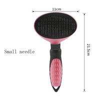 Load image into Gallery viewer, Handle Shedding Pet Dog Cat Auto Hair Brush Fur Grooming Trimmer Comb Pet Slicker Brush Cheap Pet Products Dog Accessories

