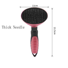 Load image into Gallery viewer, Handle Shedding Pet Dog Cat Auto Hair Brush Fur Grooming Trimmer Comb Pet Slicker Brush Cheap Pet Products Dog Accessories
