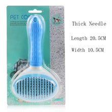 Load image into Gallery viewer, Handle Shedding Pet Dog Cat Auto Hair Brush Fur Grooming Trimmer Comb Pet Slicker Brush Cheap Pet Products Dog Accessories
