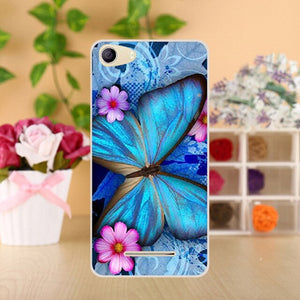 Anunob Case For BQ BQS-5065 Choice BQS 5065 Cases Silicone Soft TPU Covers 5.0 inch Painted Cat Pig Tigers Phone Bags Cover