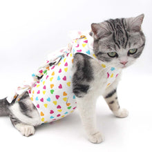 Load image into Gallery viewer, Professional Cat Recovery Suit Female Cat Breathable Sterilization Suit Surgical Gown Clothes Speical Costume For Cat Supplies
