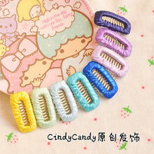 Load image into Gallery viewer, Wide plain needle comb clip BB hairpin hair clip Tactic leave hair clip to Yorkshire headdress pet accessories 50pcs
