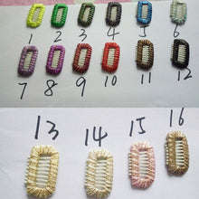 Load image into Gallery viewer, Wide plain needle comb clip BB hairpin hair clip Tactic leave hair clip to Yorkshire headdress pet accessories 50pcs
