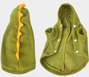 Fleece Pet Cat Clothes For Costume Pajamas Party Dressing Up Dog Clothes Coat Jacket Hoodies Clothes Roupa para cachorro 25 A1