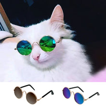 Load image into Gallery viewer, Fashion Cat Sunglasses Pet Accessories Summer Dogs Cats Glasses Grooming  Eye-wear Black Green
