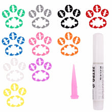Load image into Gallery viewer, 20Pcs Soft Cat Nail Caps Silicone Paw Claw Pet Nails Protector Cover With Glue And Applictor Protection Pet Grooming Accessories
