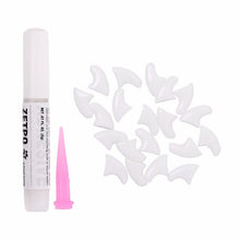 Load image into Gallery viewer, 20Pcs Soft Cat Nail Caps Silicone Paw Claw Pet Nails Protector Cover With Glue And Applictor Protection Pet Grooming Accessories
