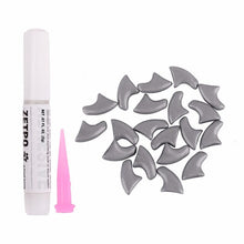 Load image into Gallery viewer, 20Pcs Soft Cat Nail Caps Silicone Paw Claw Pet Nails Protector Cover With Glue And Applictor Protection Pet Grooming Accessories

