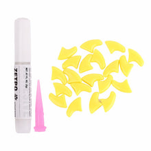 Load image into Gallery viewer, 20Pcs Soft Cat Nail Caps Silicone Paw Claw Pet Nails Protector Cover With Glue And Applictor Protection Pet Grooming Accessories
